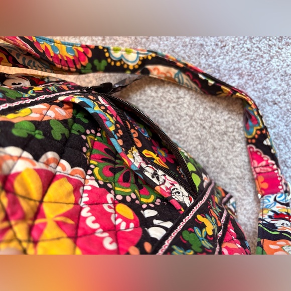 Vera Bradley Disney Parks Mickey at Midnight Large Hipster Bag - Picture 8 of 10
